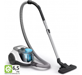 Philips | Vacuum Cleaner | XB2122/09 | Bagless | Power 850 W | Dust capacity 1.3 L | Arctic White/Sky Blue