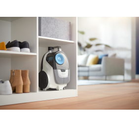 Philips | Vacuum Cleaner | XB2122/09 | Bagless | Power 850 W | Dust capacity 1.3 L | Arctic White/Sky Blue