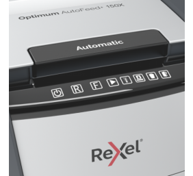 Dokumentų naikiklis Rexel Optimum AutoFeed+ 150XP Cross Cut P4,44l(Replace RexelAuto+ 130X)
