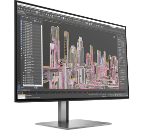 HP Z27u G3 Monitor - 27" 2560 x 1440 QHD AG IPS, USB-C/DisplayPort/ DP IN-OUT/HDMI/ 1 x USB-C, 4 x USB-A 3.2, height adjustable, PIVOT, 3 years