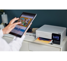 Epson Wireless Photo Printer | EcoTank L8160 | Inkjet | Colour | Inkjet Multifunctional Printer | A4 | Wi-Fi | Grey