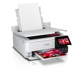 Epson Wireless Photo Printer | EcoTank L8160 | Inkjet | Colour | Inkjet Multifunctional Printer | A4 | Wi-Fi | Grey