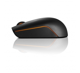 Lenovo | Wireless Compact Mouse | 300 | Optical Mouse | 2.4 GHz Wireless via Nano USB | Black | 1 year(s)