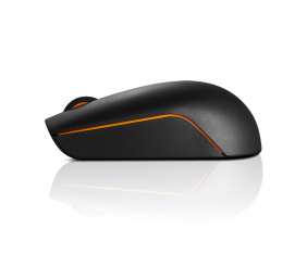 Lenovo | Wireless Compact Mouse | 300 | Optical Mouse | 2.4 GHz Wireless via Nano USB | Black | 1 year(s)