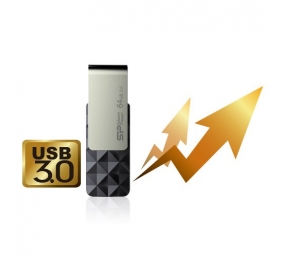 Silicon Power | Blaze B30 | 16 GB | USB 3.0 | Black