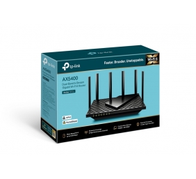 TP-LINK | Archer AX73 | 802.11ax | 4804+574 Mbit/s | 10/100/1000 Mbit/s | Ethernet LAN (RJ-45) ports 4 | Mesh Support No | MU-MiMO Yes | No mobile broadband | Antenna type 6xExternal | 1× USB 3.0