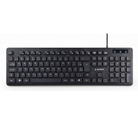 Gembird | Multimedia Keyboard | KB-MCH-04 | Multimedia | Wired | US | Black