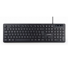 Gembird | Multimedia Keyboard | KB-MCH-04 | Multimedia | Wired | US | Black | g