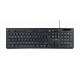Gembird | "Rainbow" Backlight Multimedia Keyboard | KB-UML-02 | Keyboard | Wired | US | Black | N/A