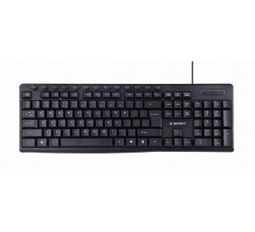Gembird | Multimedia Keyboard | KB-UM-107 | Multimedia | Wired | US | Black