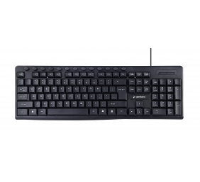 Gembird | Multimedia Keyboard | KB-UM-107 | Multimedia | Wired | US | Black