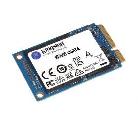 Kingston | KC600 | 256 GB | SSD form factor | SSD interface mSATA | Read speed 550 MB/s | Write speed 500 MB/s