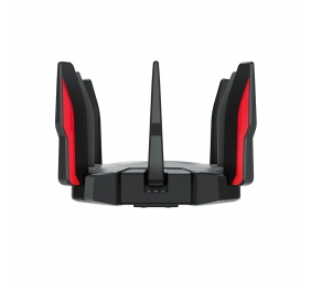 Archer GX90 | 802.11ax | 574+1201+4804 Mbit/s | 10/100/1000 Mbit/s | Ethernet LAN (RJ-45) ports 3 | MU-MiMO Yes | No mobile broadband | Antenna type 8xExternal | 1× USB 3.0, 1× USB 2.0