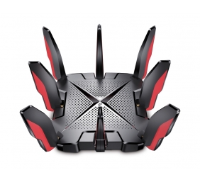 Archer GX90 | 802.11ax | 574+1201+4804 Mbit/s | 10/100/1000 Mbit/s | Ethernet LAN (RJ-45) ports 3 | MU-MiMO Yes | No mobile broadband | Antenna type 8xExternal | 1× USB 3.0, 1× USB 2.0