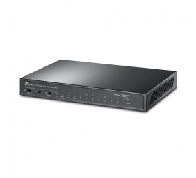 TP-LINK | 8-Port 10/100Mbps + 3-Port Gigabit Desktop Switch with 8-Port PoE+ | LS1008 | Unmanaged | Desktop | Power supply type External