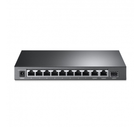 TP-LINK | 8-Port 10/100Mbps + 3-Port Gigabit Desktop Switch with 8-Port PoE+ | LS1008 | Unmanaged | Desktop | Power supply type External