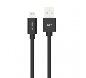 Silicon Power | USB Type-A to Lightning Cable | LK15 MFi | Apple | PVC | Black