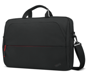 Lenovo | Fits up to size 16 " | Essential | ThinkPad Essential 15.6" Topload (Sustainable & Eco-friendly, made with recycled PET: Total 7.5% Exterior: 24%) | Topload | Black | Shoulder strap