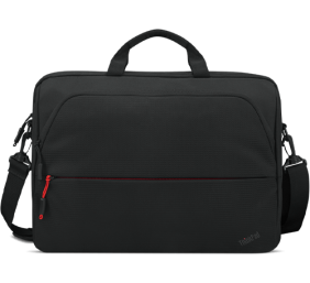 Lenovo | Fits up to size 16 " | Essential | ThinkPad Essential 15.6" Topload (Sustainable & Eco-friendly, made with recycled PET: Total 7.5% Exterior: 24%) | Topload | Black | Shoulder strap