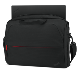 Lenovo | Fits up to size 16 " | Essential | ThinkPad Essential 15.6" Topload (Sustainable & Eco-friendly, made with recycled PET: Total 7.5% Exterior: 24%) | Topload | Black | Shoulder strap