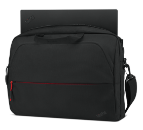 Lenovo | ThinkPad Essential 15.6" Topload (Sustainable & Eco-friendly, made with recycled PET: Total 7.5% Exterior: 24%) | Essential | Fits up to size 16 " | Topload | Black | Shoulder strap