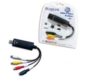 Logilink Video graber USB 2.0: RCA composite, S-Vid, USB 2.0 A M