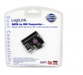 Logilink | Adapter IDE to SATA | other | S-ATA male | IDE 40-pin female