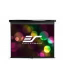 Elite Screens | Manual Series | M99UWS1 | Diagonal 99 " | 1:1 | Viewable screen width (W) 178 cm | Black