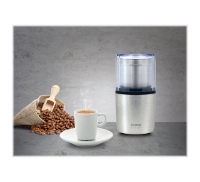 Caso | Electric coffee grinder | 1830 | 200 W W | Lid safety switch | Number of cups 8 pc(s) | Stainless steel