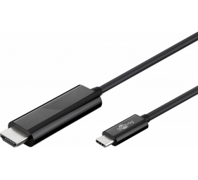 Goobay | Black | USB-C male | HDMI male (type A) | USB-C to HDMI | 1.8 m