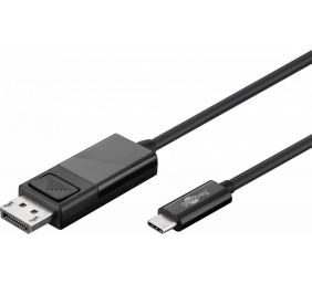 Goobay | USB-C male | DisplayPort male | USB-C- DisplayPort adapter cable (4k 60 Hz) | USB-C to DP | 1.2 m