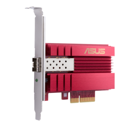 Asus | XG-C100F 10G PCIe Network Adapter; SFP+ port for Optical Fiber Transmission and DAC cable | 10/100/1000/10000 Mbit/s