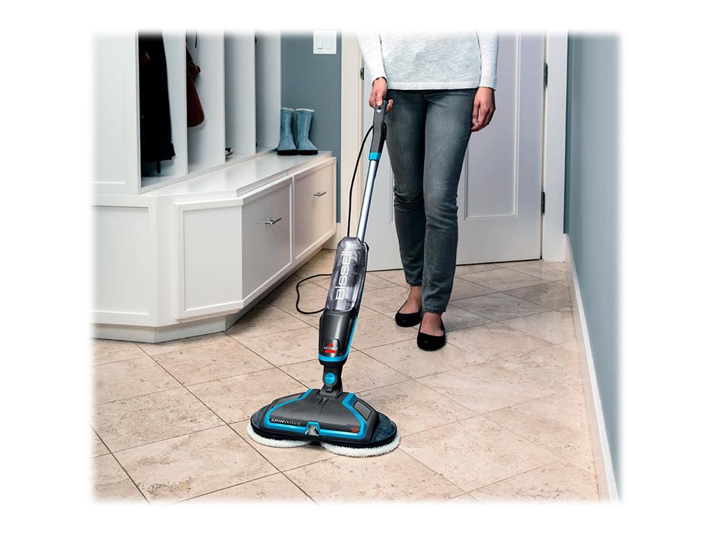 Mop | SpinWave | Corded operating | Washing function | Power 105 W | Blue/Titanium