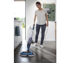 Mop | SpinWave | Corded operating | Washing function | Power 105 W | Blue/Titanium