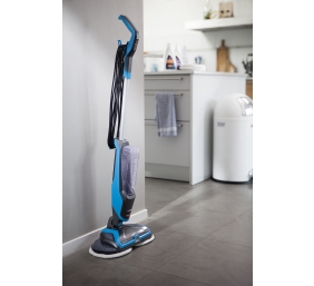 Mop | SpinWave | Corded operating | Washing function | Power 105 W | Blue/Titanium