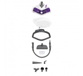 Polti | Steam mop | PTEU0274 Vaporetto SV440_Double | Power 1500 W | Steam pressure Not Applicable bar | Water tank capacity 0.3 L | White