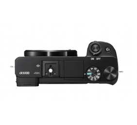 Sony ILCE-6100  E-Mount Camera, Black | Sony | E-Mount Camera | ILCE-6100 | Mirrorless Camera body | 24.2 MP | ISO sensitivity (max) 51200 | Video recording | Wi-Fi | Fast Hybrid AF | Magnification 1.07 x | Viewfinder | CMOS | Black