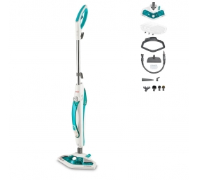 Polti | Steam mop | PTEU0282 Vaporetto SV450_Double | Power 1500 W | Steam pressure Not Applicable bar | Water tank capacity 0.3 L | White