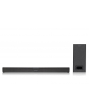 Sharp | HT-SBW110 2.1 Slim Soundbar | Black | No | AUX in | Bluetooth | Wireless connection
