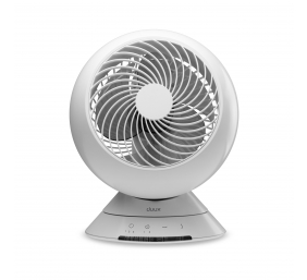 Duux | Fan | Globe | Table Fan | White | Diameter 26 cm | Number of speeds 3 | Oscillation | 23 W | Remote control