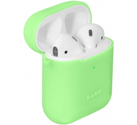 LAUT POD NEON for AirPods 1/2 Acid Yellow, Charging Case, Apple AirPods 1/2