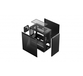 Deepcool | MACUBE 110 | mATX | ATX PS2 (Length less than 170mm) | Black