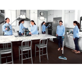 Bissell | Steam Mop | PowerFresh Slim Steam | Power 1500 W | Steam pressure Not Applicable. Works with Flash Heater Technology bar | Water tank capacity 0.3 L | Blue