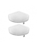 Polti Cloths PAEU0332 for Vaporforce brush, 2 pc(s), White