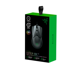 Žaidimų pelė laidinė Razer Viper, Right-hand, Wired, USB Type-A, Optical 20000 DPI, Juoda
