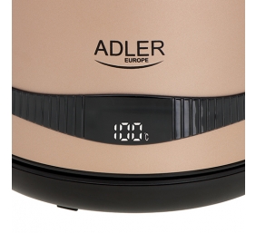 Adler | Kettle | AD 1295 | Electric | 2200 W | 1.7 L | Stainless steel | 360° rotational base | Golden