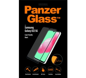 PanzerGlass | Case Friendly Screen Protector | 7252 | Samsung | Galaxy A32 5G | Black/Transparent