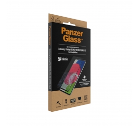 PanzerGlass | Samsung | Galaxy A52 | Black/Transparent | Antifingerprint screen protector