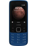 Nokia 225 4G TA-1316 Blue, 2.4 ", TFT, 240 x 320 pixels, 64 MB, 128 MB, Dual SIM, Nano-SIM, 3G, Bluetooth, 5.0, USB version MicroUSB, Built-in camera, Main camera 0.3 MP, 1150 mAh