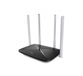 AC1200 Dual Band Wireless Router | AC12 | 802.11ac | 300+867 Mbit/s | 10/100 Mbit/s | Ethernet LAN (RJ-45) ports 3 | Mesh Support No | MU-MiMO No | No mobile broadband | Antenna type 4xFixed | No